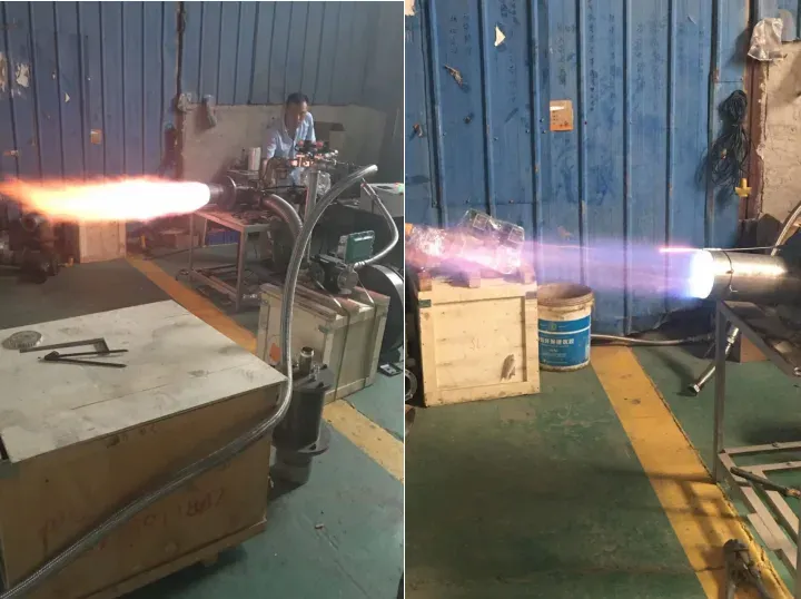 Natural Gas Rapid Catalytic Combustion